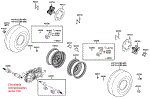 Passendes Ersatzteil: Räder vorne mit Bremse & Antriebswelle