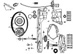 Motorgehaeuse Ölpumpe Getriebe