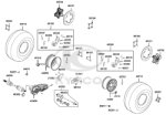 Passendes Ersatzteil: Räder vorne mit Bremse & Antriebswelle