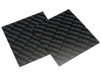 Membranplatten Hellblau Polini 0,33mm 110x100mm - universal