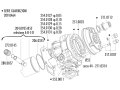 Zylinderkopf Polini Racing Big Evolution 94ccm 52mm für Piaggio LC