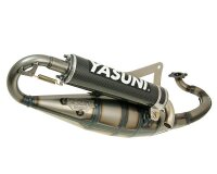 Auspuff Yasuni Scooter R Carbon für Peugeot liegend,...