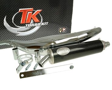 Auspuff Turbo Kit Road RQ Chrom für Aprilia RS50 (00-05)
