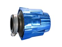 Luftfilter Polini Air Box 32mm Chrom blau