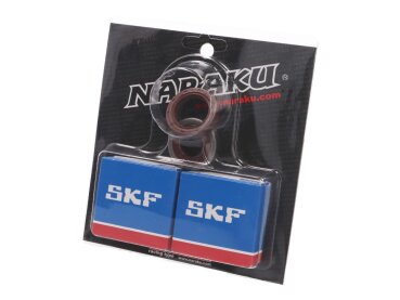 Kurbelwellenlager Satz Naraku SKF Metallkäfig für Minarelli AM