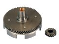 Getriebe primär mit Kupplungskorb schrägverzahnt Polini 18/67 für Vespa 50/75