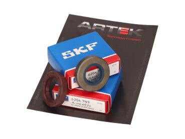 Kurbelwellenlager Satz ARTEK K1 XL Racing SKF Polyamid für Minarelli AM