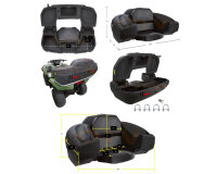 Heck Koffer Box Quad/ATV inkl. Beifahrersitz 102x58x31 cm...
