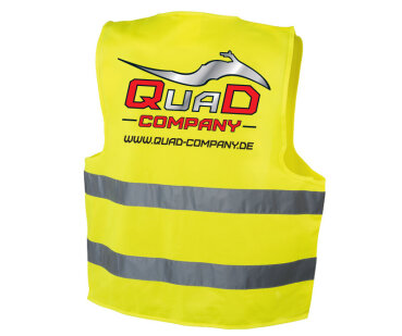 Warnweste mit QUAD-COMPANY Logo