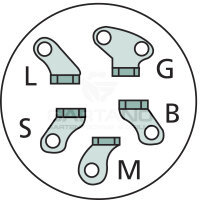 Zündschloss GRANIT, für John Deere / Sabo, mit Zündschlüssel, Ersatzzündschlüssel: 18270066