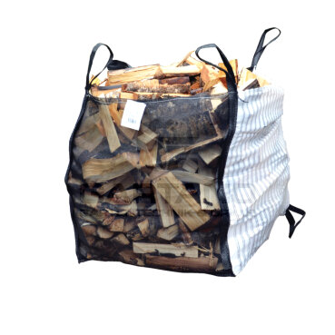 Brennholz Big-Bag GRANIT, Tragkraft (kg): 1000, Abmessungen (mm): 800 x 950 x 1000