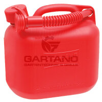 Kraftstoff-Kanister GRANIT, Inhalt (l): 5, Farbe: rot