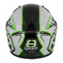 Integral-Helm Speeds Evolution III weiss / schwarz / grün glänzend