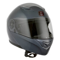 Klapp-Helm Speeds Comfort II titanium glanz
