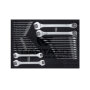 Einlagen-Set Schraubenschlüssel GRANIT BLACK EDITION, 28-teilig, Abmessungen (mm) 465 x 407 x 40