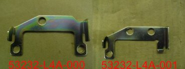 L.Coin Box Lid Hinge Stay