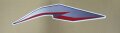 R. Fuel Tank Stripe(Red Gray), für Modell-Farbcodes: GRAY/BLACK/WHITE...