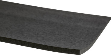 Dämm- und Schallschutzmatte PU-Schaum schwarz PETEC 500mm x 500mm x 10mm