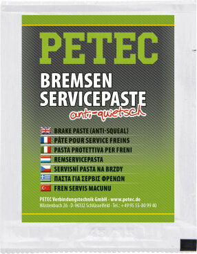 Bremsen Service Paste PETEC 5g