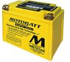 MOTOBATT Batterie MB9U, 4-polig (inkl. 6 mm bzw. 22 mm Bodenabstandshalter)