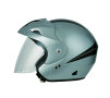 Jet-Helm Speeds Sportive silber/schw. glänzend