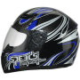 Helm Speeds Performance II, Design 1 blau